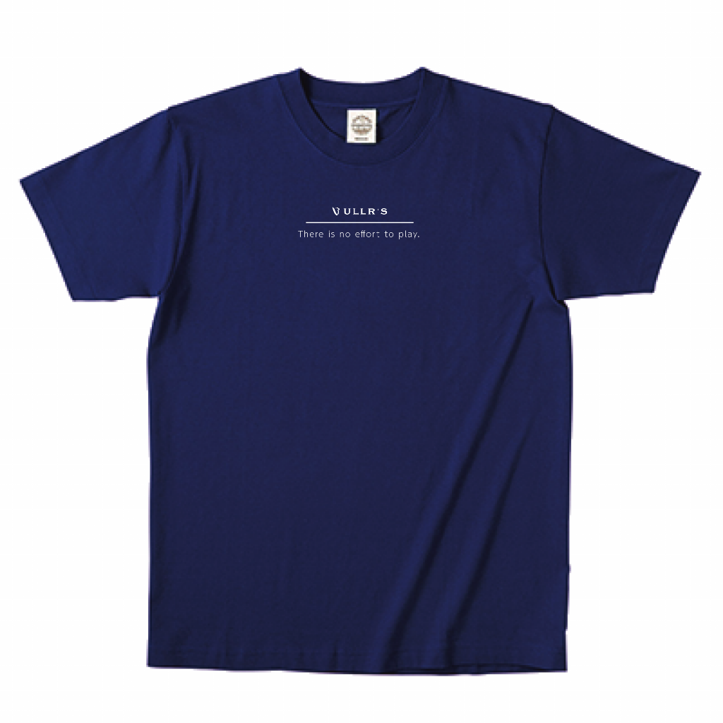 ULLR'S Tシャツ ネイビー 半袖 オーガニックコットン 001